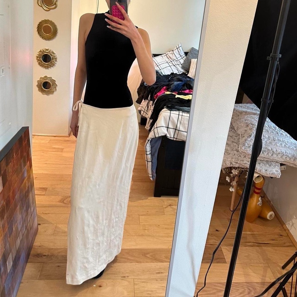 Tommy Bahama Cream Maxi Skirt